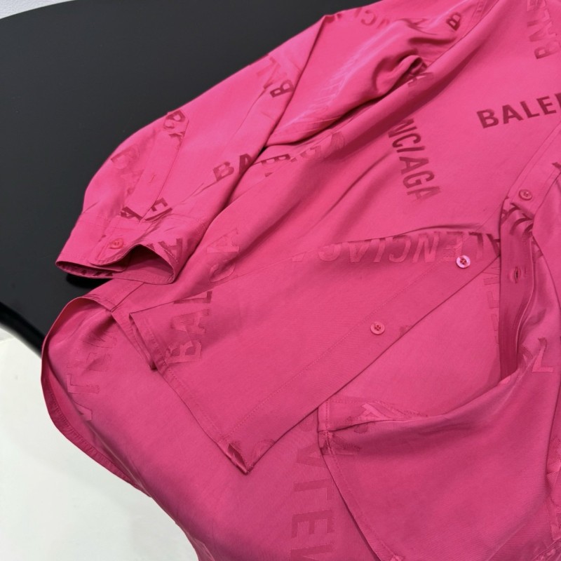 Balenciaga Logomania All Over Shirts 