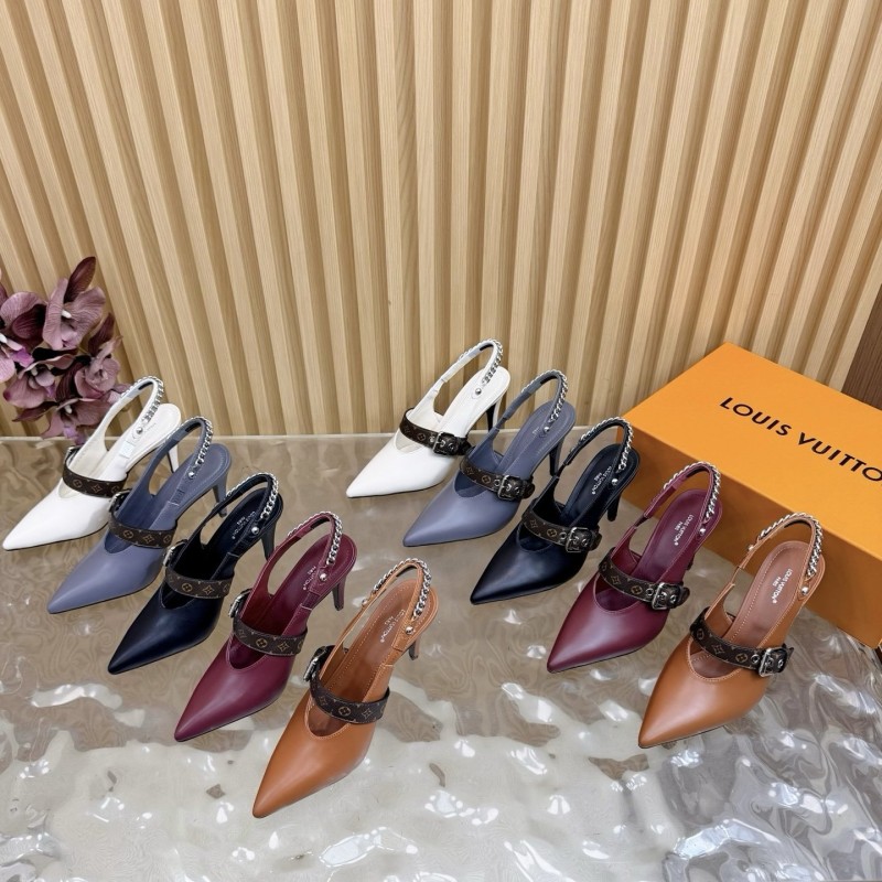 LV Heels Sandals