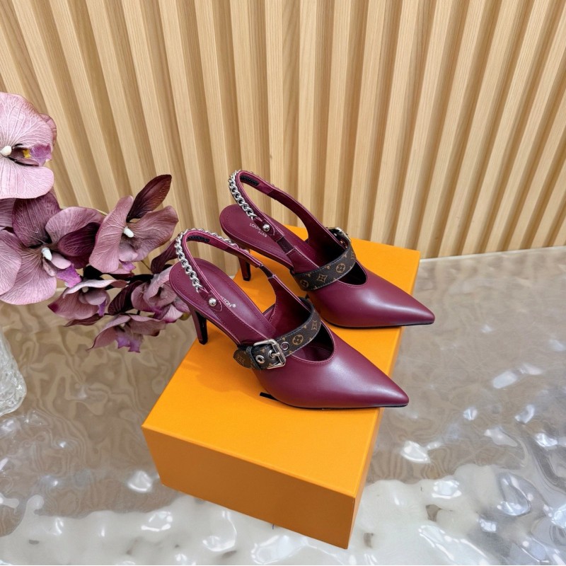 LV Heels Sandals