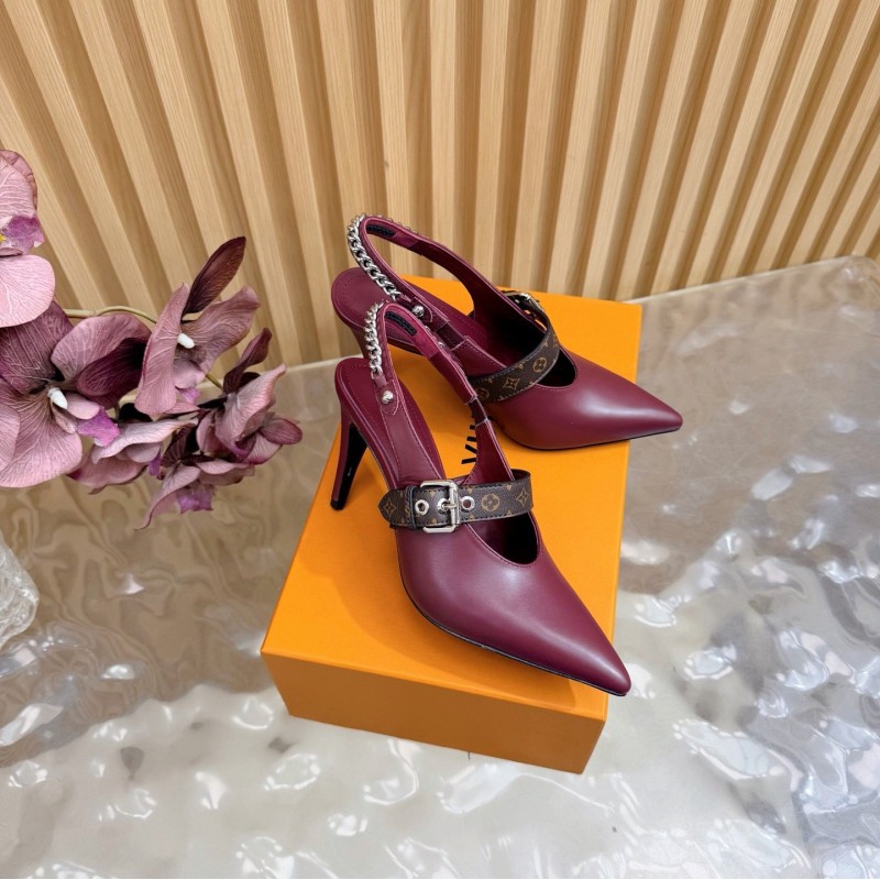 LV Heels Sandals