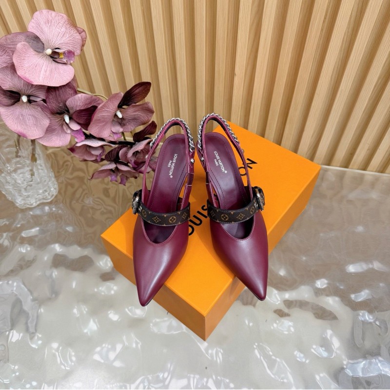 LV Heels Sandals