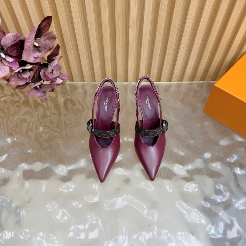 LV Heels Sandals
