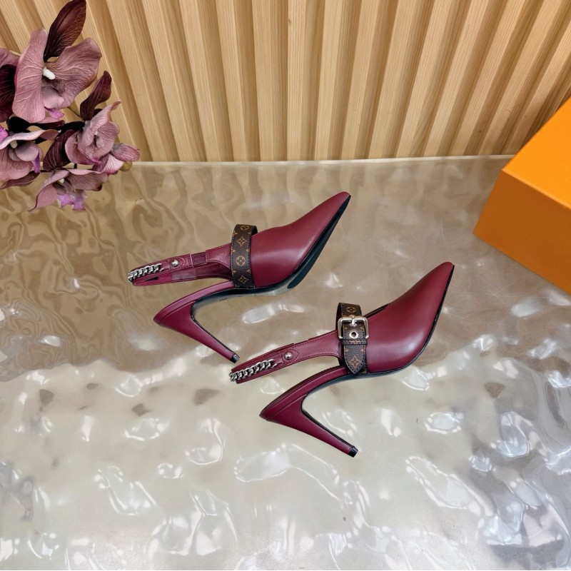 LV Heels Sandals