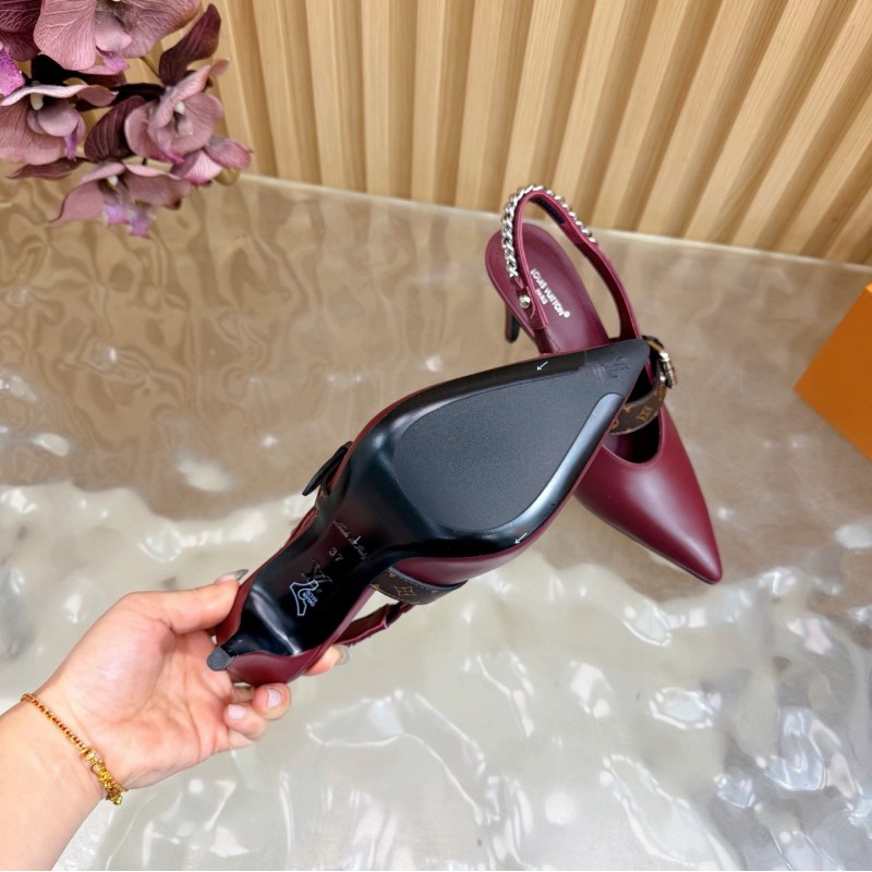 LV Heels Sandals
