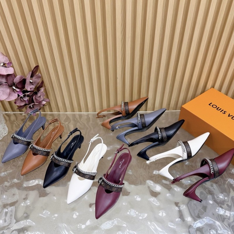 LV Heels Sandals