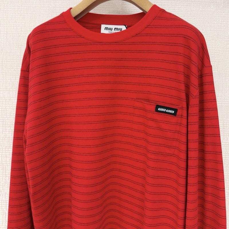 MiuMiu Long Sleeves Top