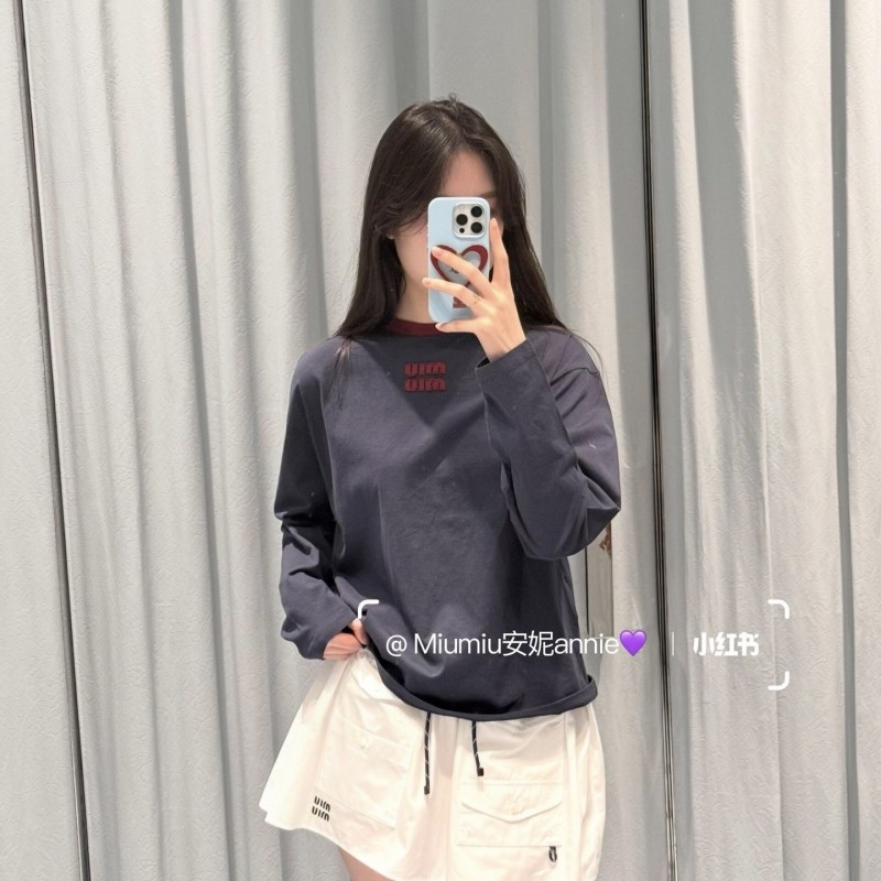 MiuMiu Long Sleeves Top