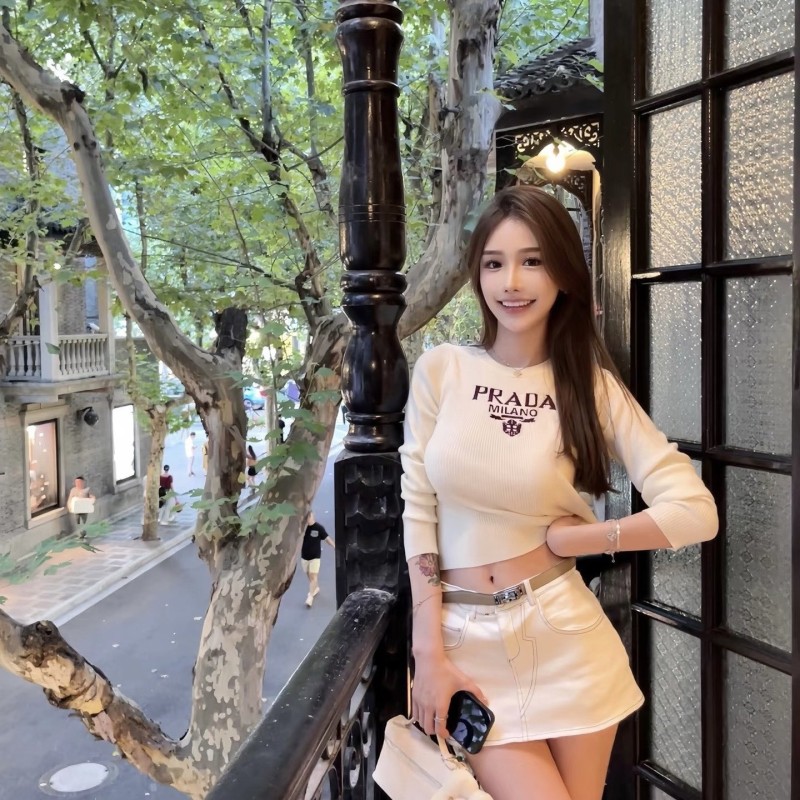 Prada Long Sleeves Top