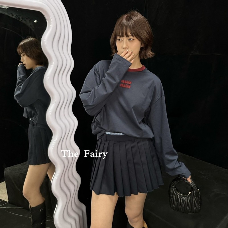 MiuMiu Long Sleeves Top