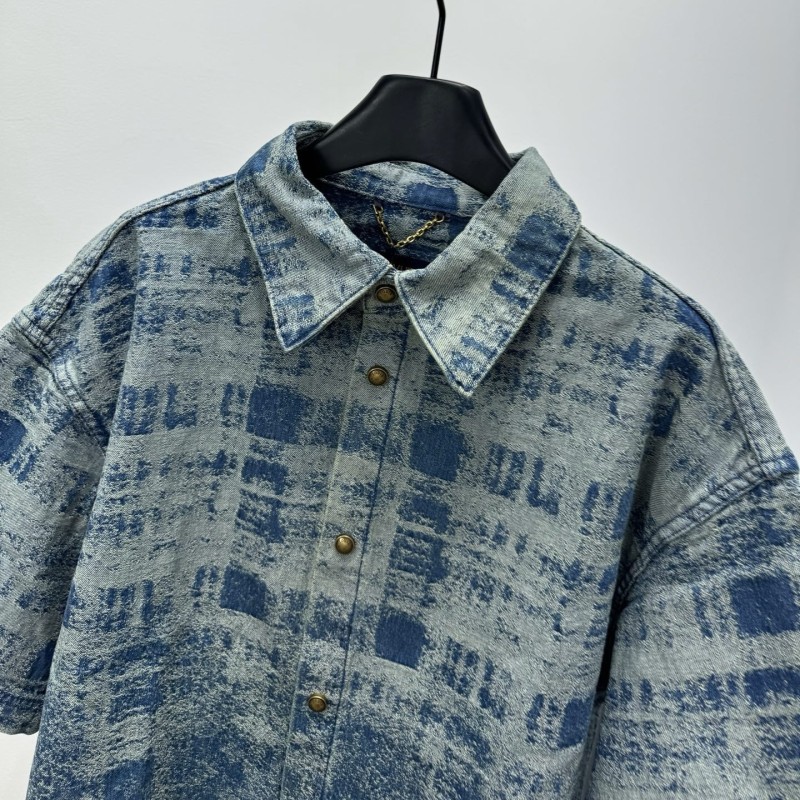 LV Denim Shirts 