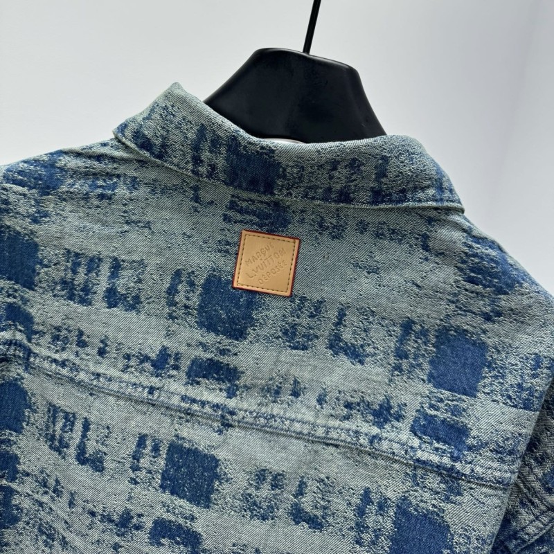LV Denim Shirts 