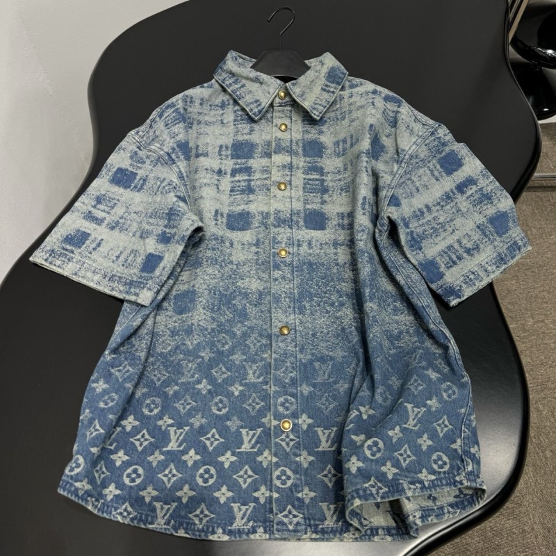 LV Denim Shirts 