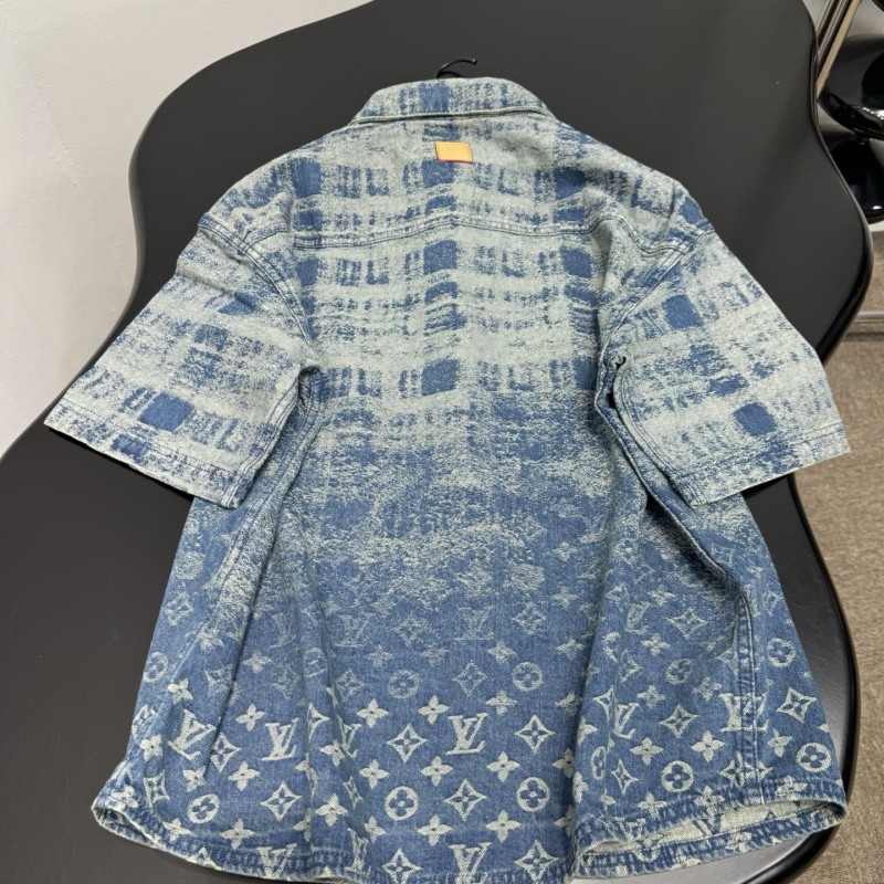 LV Denim Shirts 