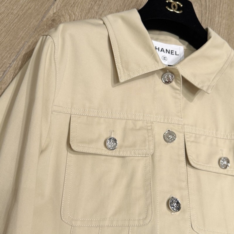 Chanel Work Shirt Jacket & Pants