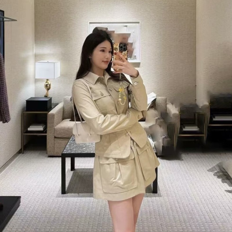 Chanel Work Shirt Jacket & Pants