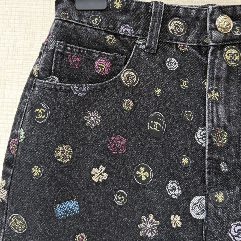 Chanel Denim Shorts 