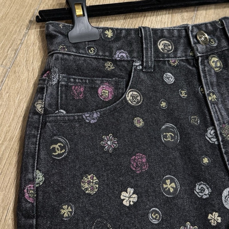 Chanel Denim Shorts 