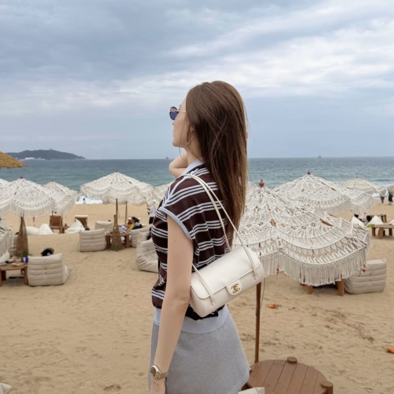 Chanel Preppy Coco 圆筒包