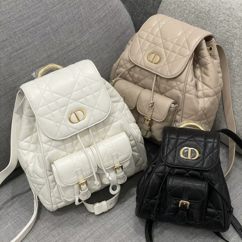 Dior Caro Backpacks 