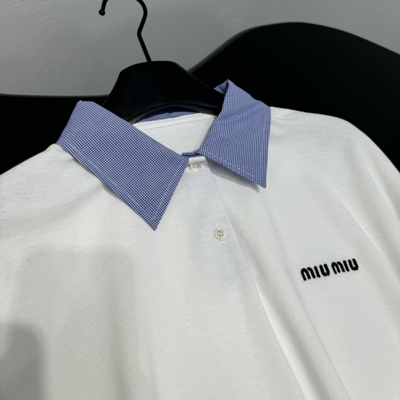MiuMiu Long Sleeves Polo Tee