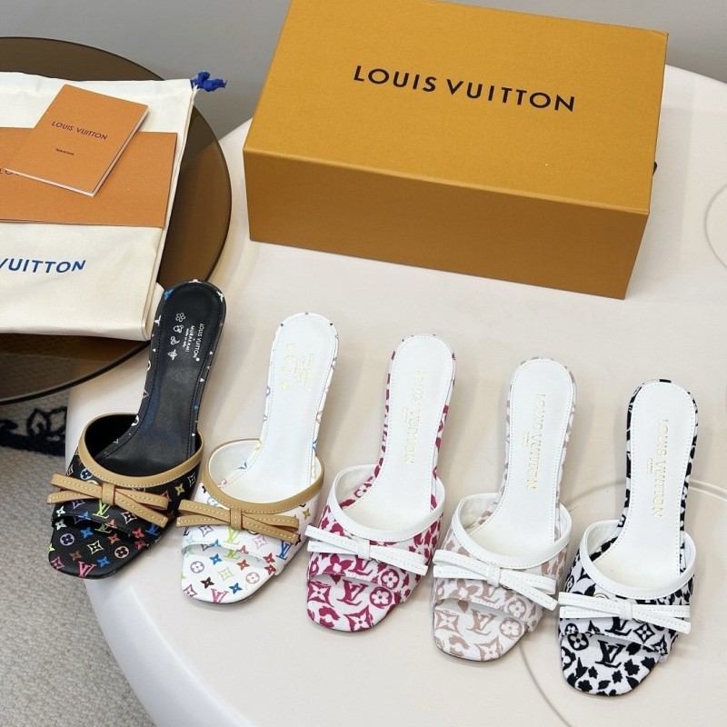 LV Heels Sandals