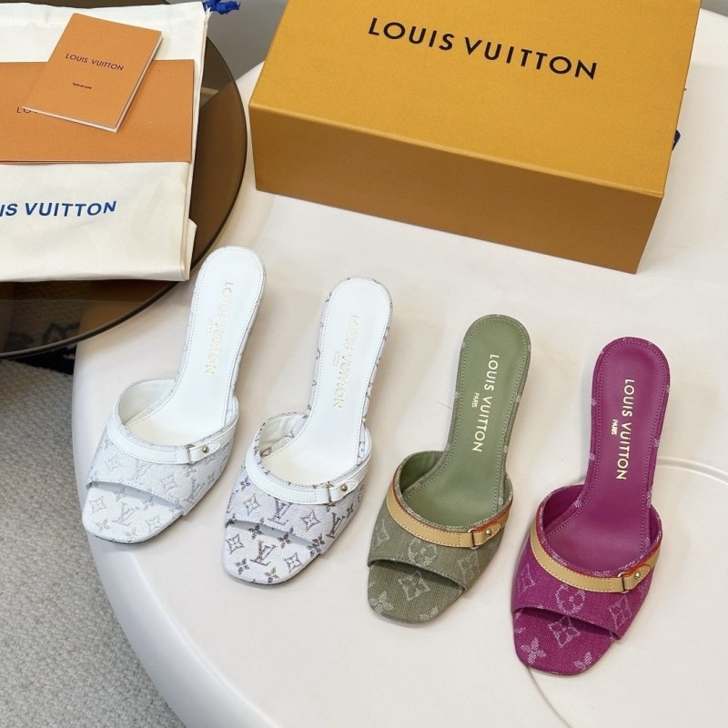 LV Heels Sandals