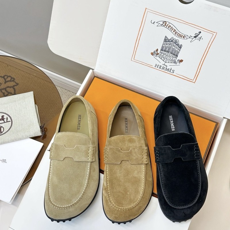 Hermes Lazy Loafers Shoes 