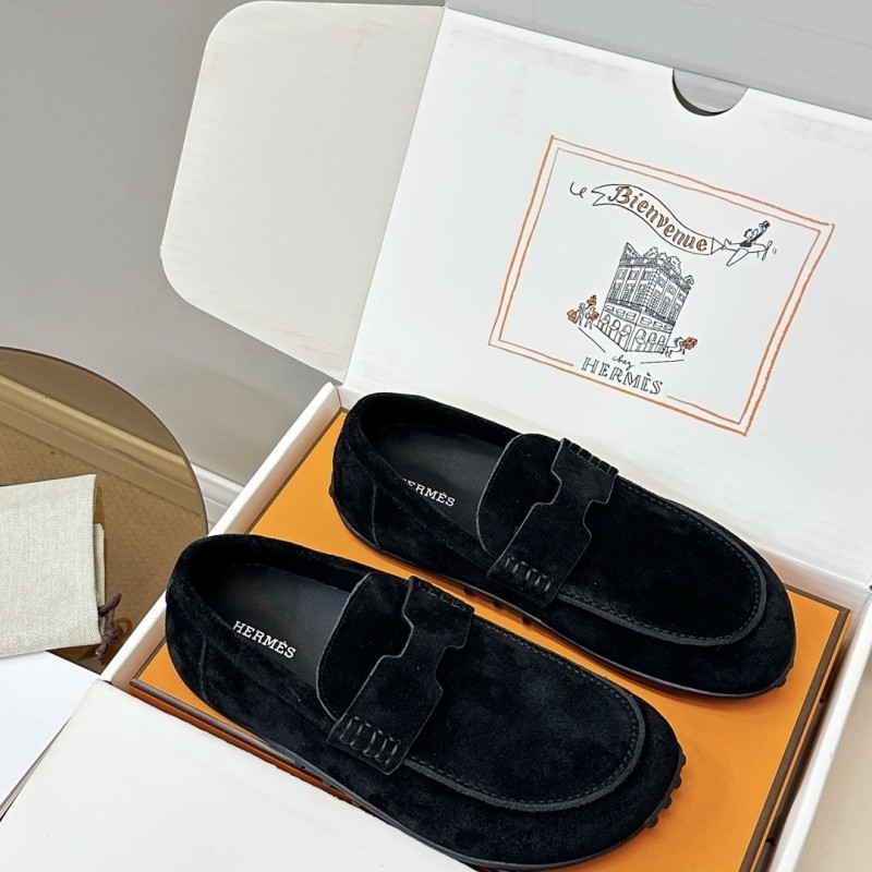 Hermes Lazy Loafers Shoes 