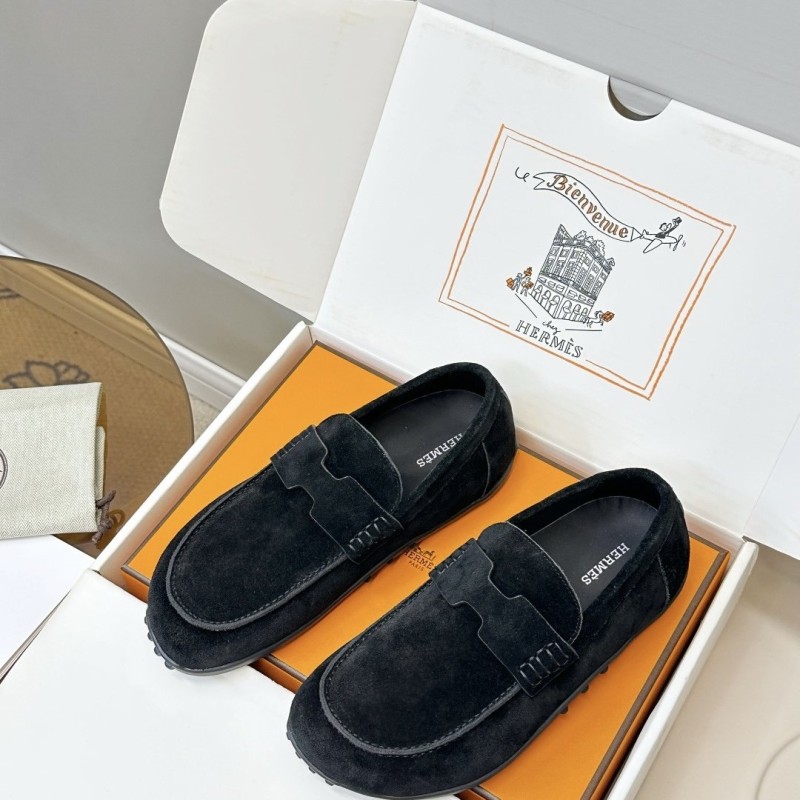 Hermes Lazy Loafers Shoes 