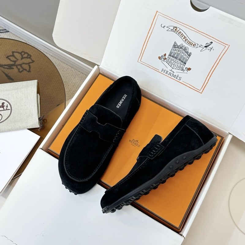 Hermes Lazy Loafers Shoes 