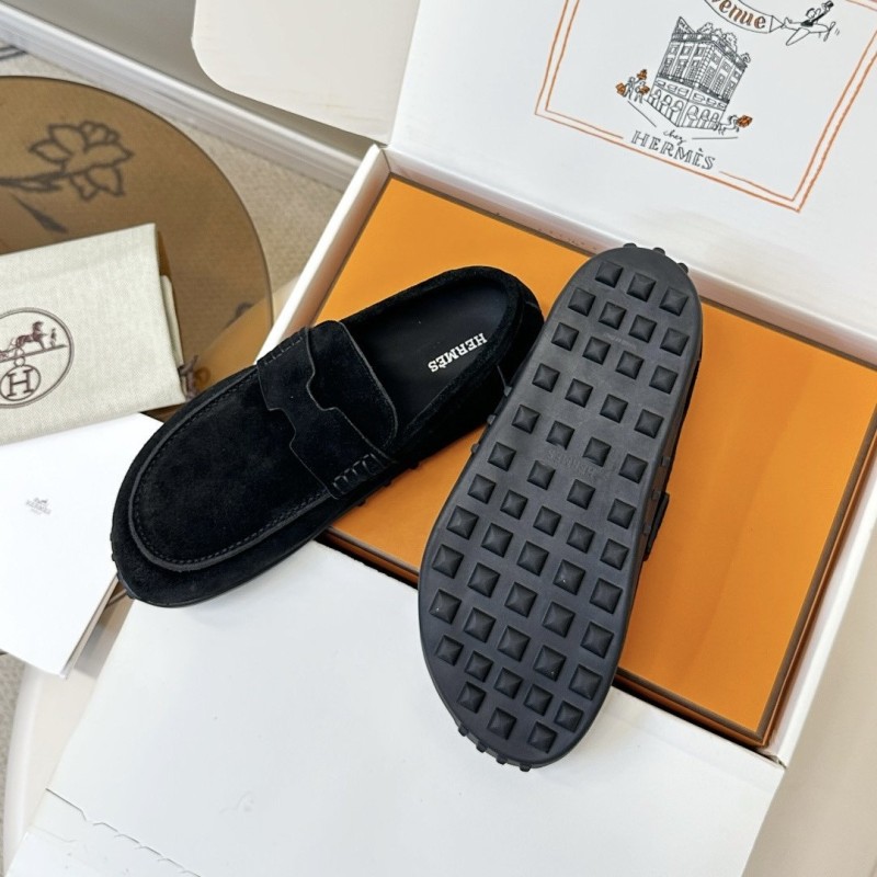 Hermes Lazy Loafers Shoes 
