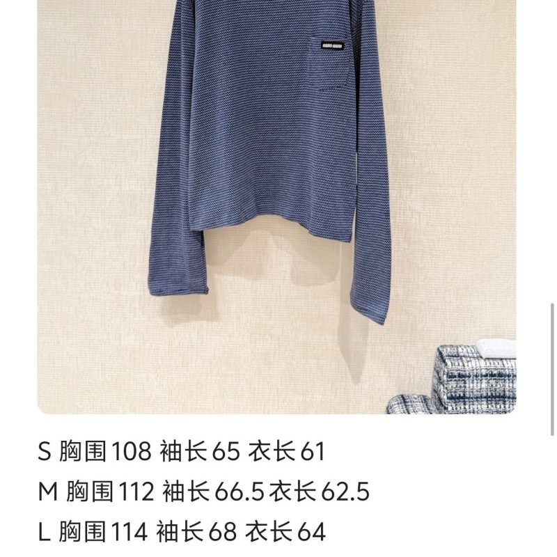 MiuMiu Long Sleeved Shirt 