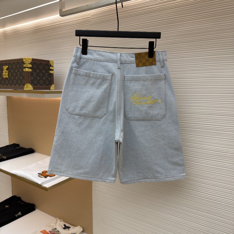 LV Denim Shorts 