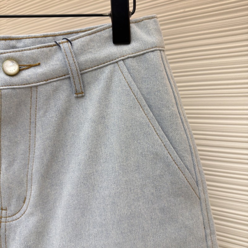 LV Denim Shorts 