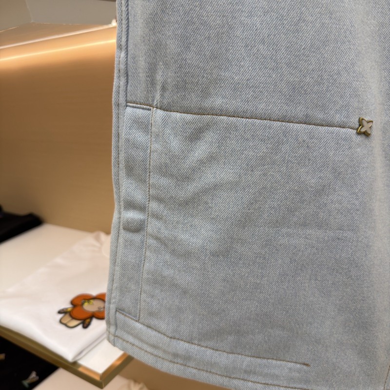 LV Denim Shorts 