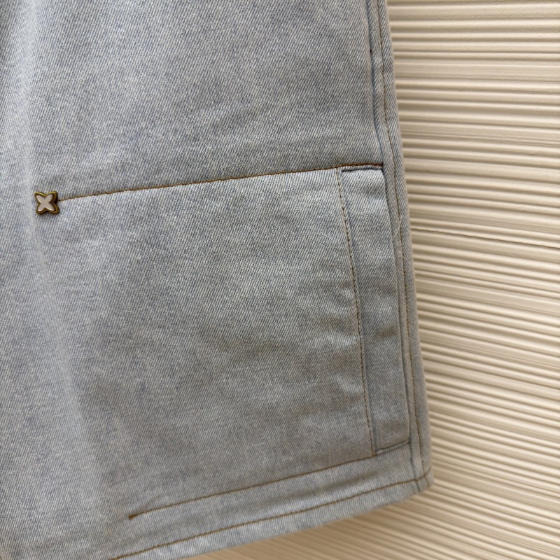 LV Denim Shorts 