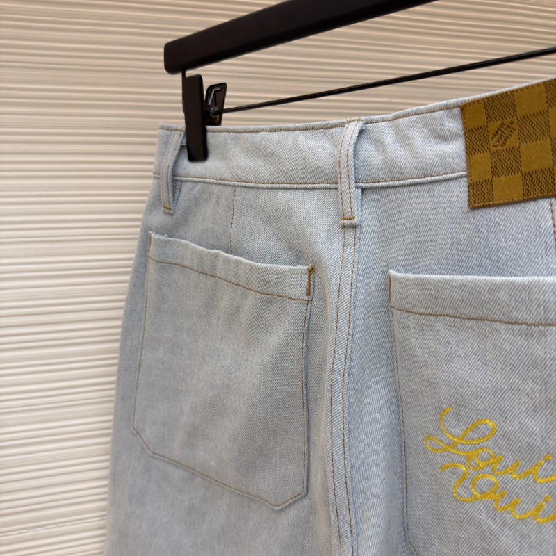 LV Denim Shorts 