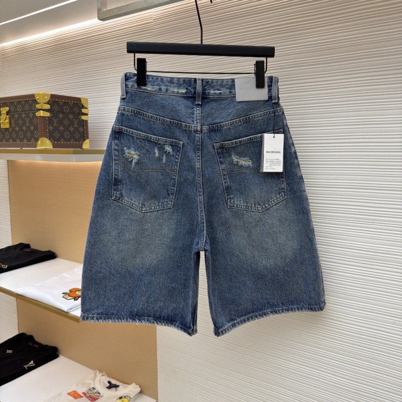 Balenciaga Denim Shorts 