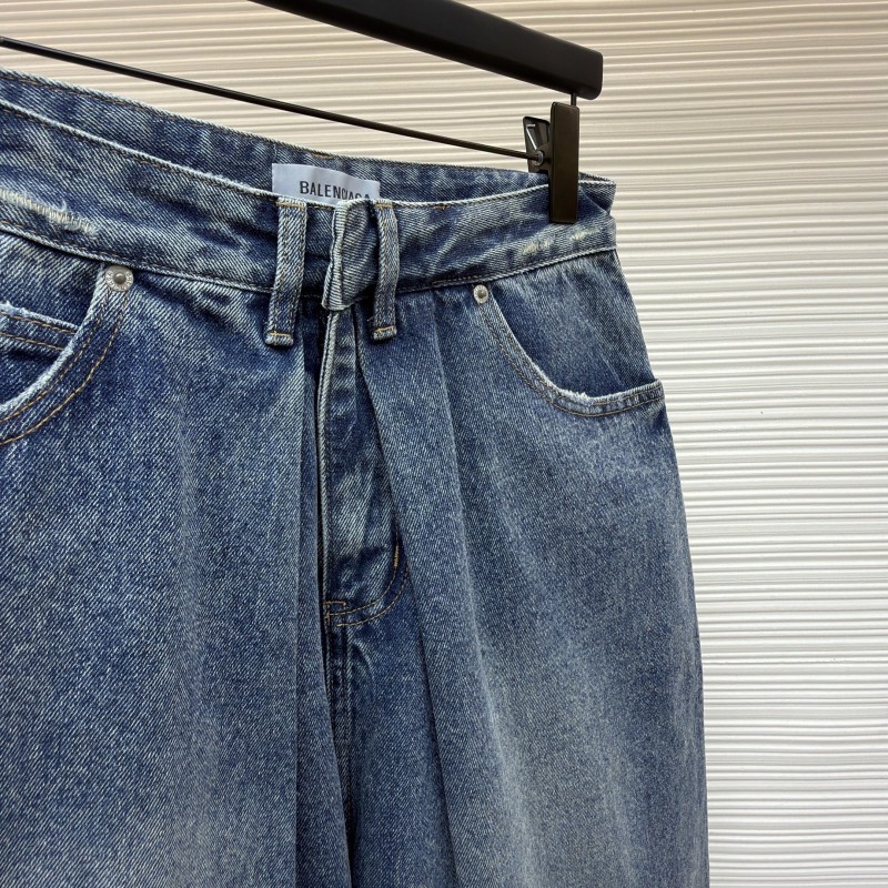 Balenciaga Denim Shorts 