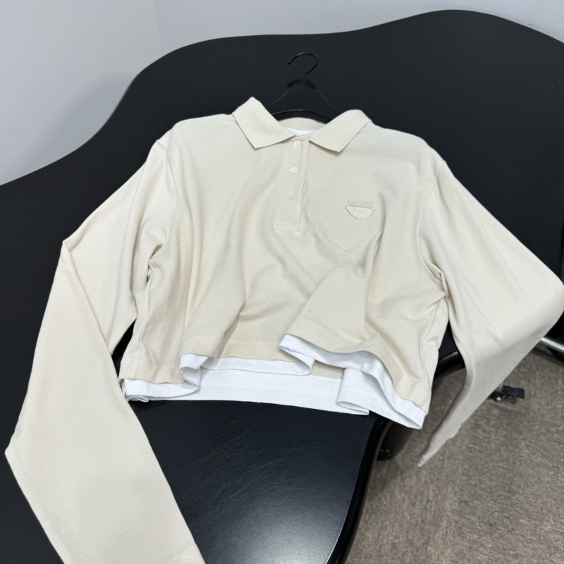 Prada Polo Long Sleeves Tee
