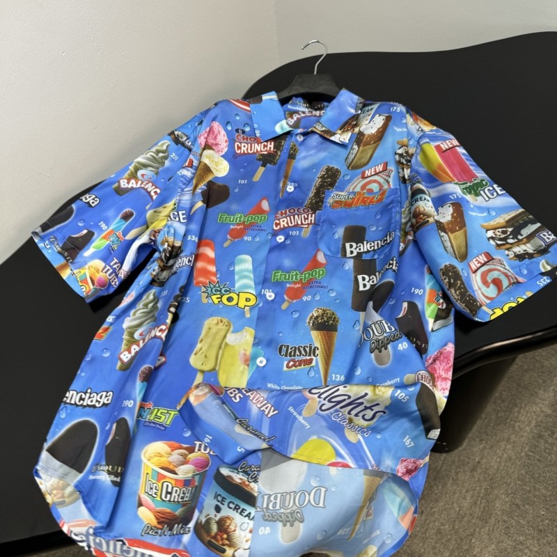 Balenciaga Unisex Shirt / Short Pants 
