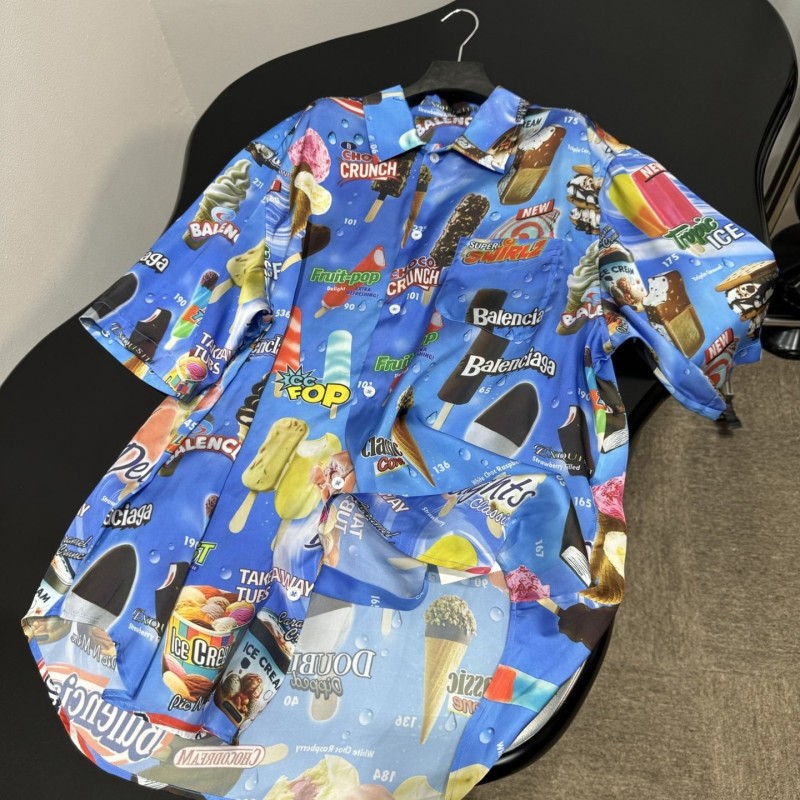 Balenciaga Unisex Shirt / Short Pants 