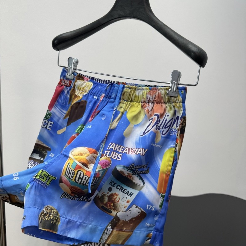 Balenciaga Unisex Shirt / Short Pants 