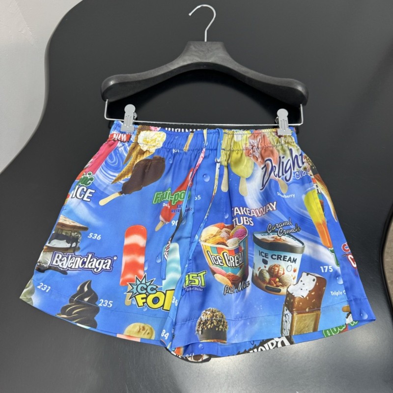 Balenciaga Unisex Shirt / Short Pants 