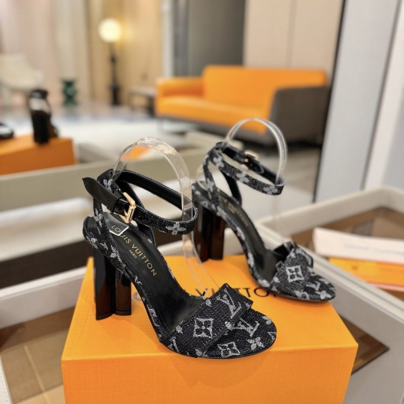 LV Heels Sandals