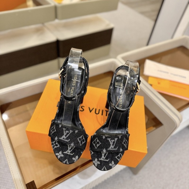LV Heels Sandals