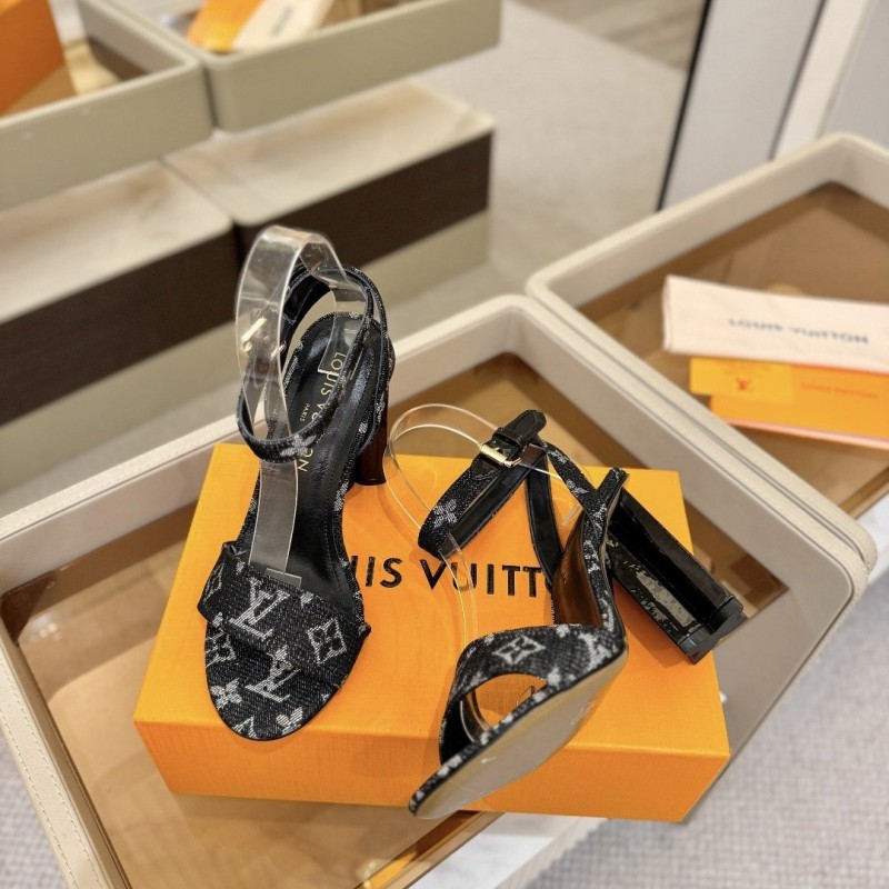 LV Heels Sandals