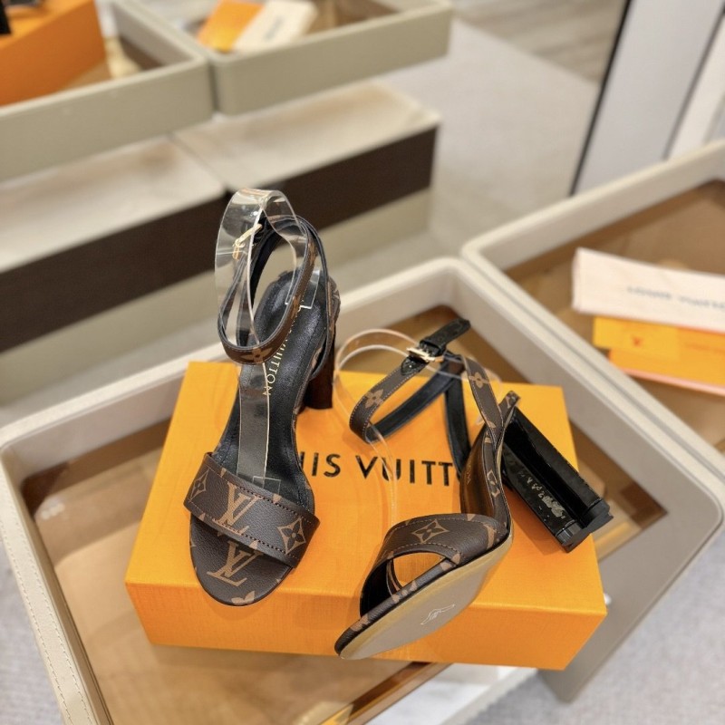 LV Heels Sandals