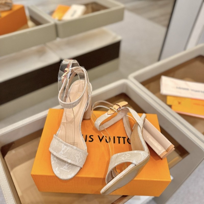 LV Heels Sandals