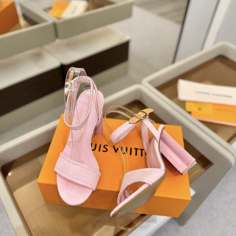 LV Heels Sandals